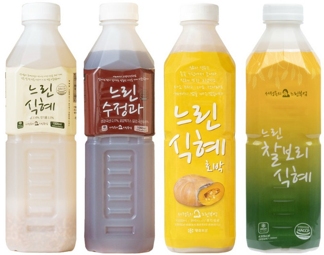 서정옥의 느린식혜 수정과 호박 찰보리 4종