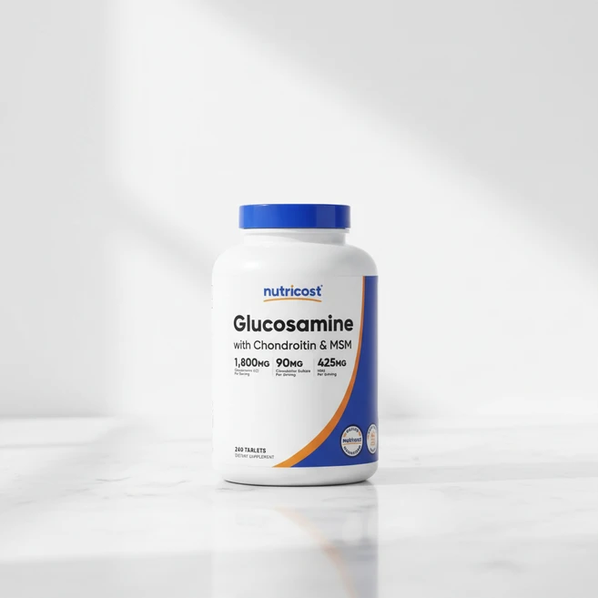 뉴트리코스트 글루코사민 1800mg 콘드로이틴 msm 240정, 1개 - 쿠팡