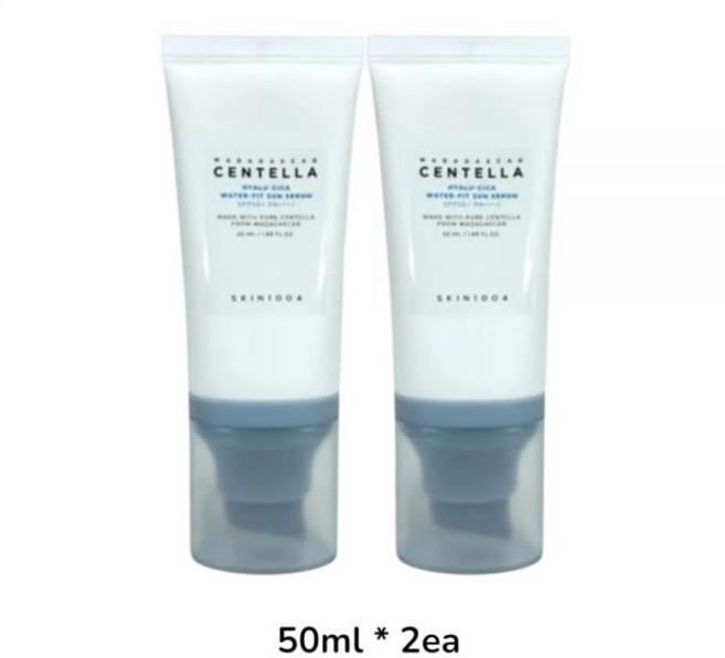 스킨1004 마다가스카르 센텔라 히알루-시카 워터핏 선세럼 50ml 더블, 스킨1004 마다가스카르 센텔라 히알루-시카 워터핏 선
