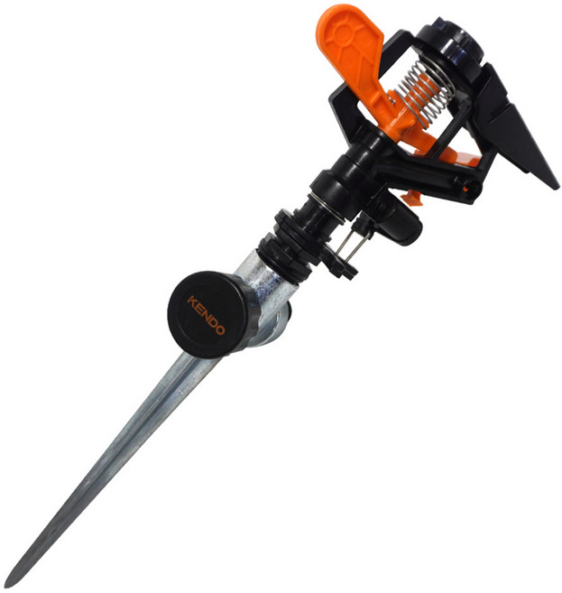 켄도 스프링쿨러 스파이크형 농사용 텃밭 정원 잔디 물주기 60662CO, 기본, 1개