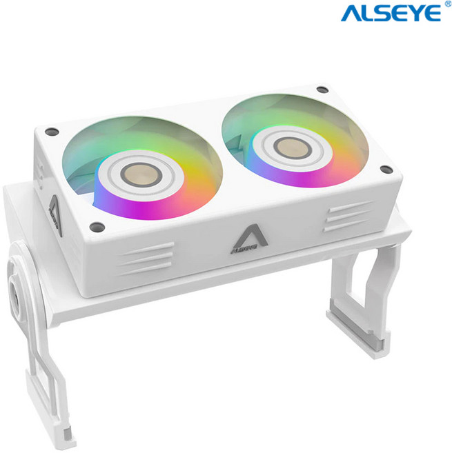 ALSEYE 알스아이 메모리 램 쿨러 C-RAM / 5V ARGB - 화이트, 1개