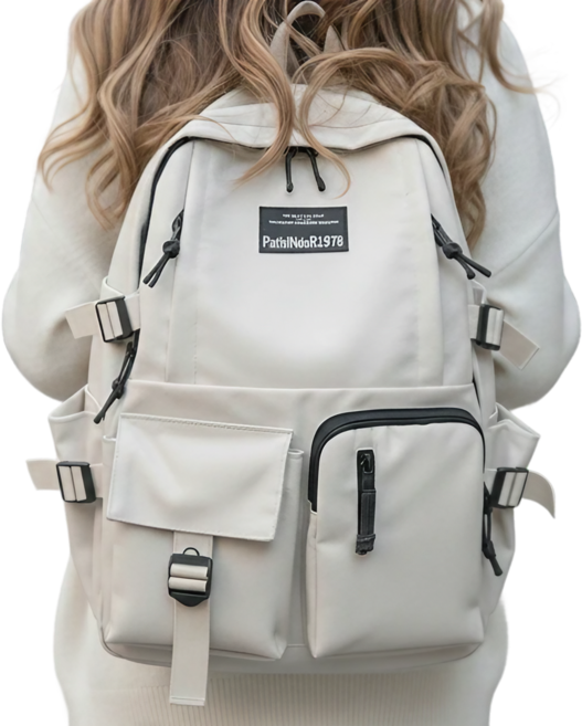 MFK 초경량 학생 책가방 노트북 여행용 데일리 백팩