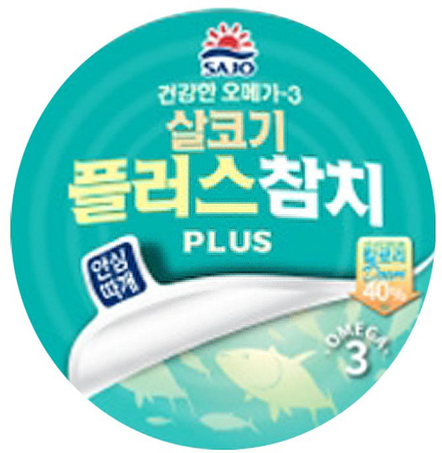 사조 대림 살코기플러스참치 안심따개, 100g, 1개