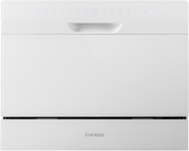 쿠쿠 UV케어 고온살균 프리미엄 식기세척기 6인용, White(5가지세척모드/분리세척가능), CDW-BD0620TWE, 단순배송상품