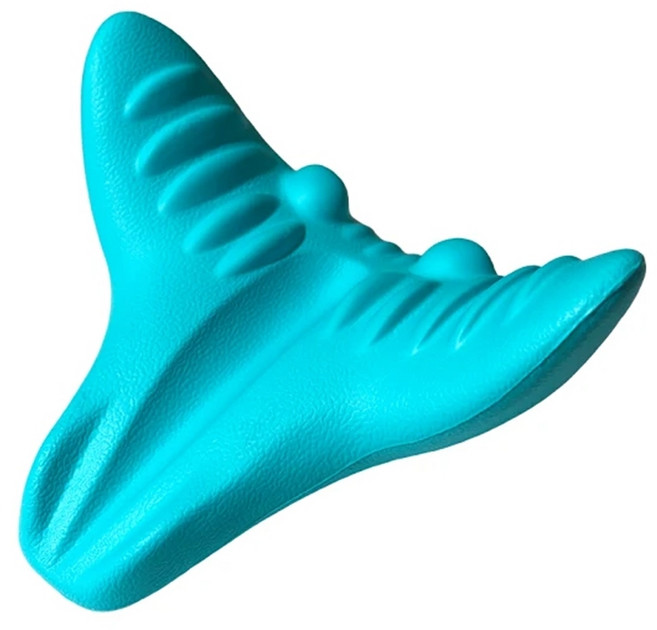 頸椎枕 按摩枕 穴位按摩, 1個, 綠色, 綠色