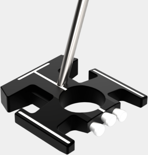 위씨 WE.C 좌타 왼손퍼터 배틀크루저 제로 토크 BC-Z01 국내 생산 2025년, 33, 슈퍼스트로크 실버, 기본샤프트