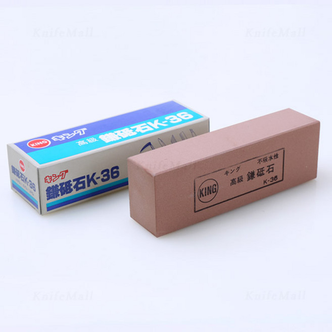 KING 킹 미니 숫돌 K-36 800방 140x45x34mm 낫, 1개