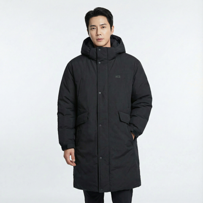 (K2) 남성 중헤비 야상 다운 필파워850 프리미엄 구스다운 [정가: 569 000원]