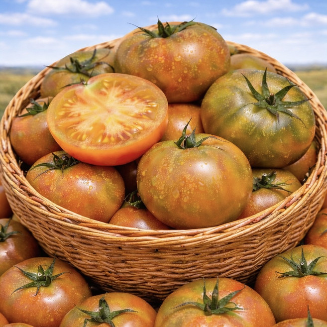 [반짝초특가] 당일수확 산지직송 대저 토마토, 1박스, 2.5kg(L-2L)