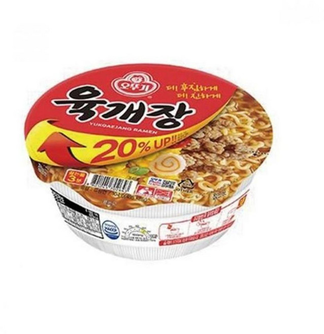 오뚜기 육개장 사발면 104g x 24입, 1개
