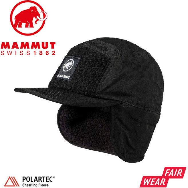 MAMMUT 長毛象 Fleece Cap 絨毛保暖飛行帽