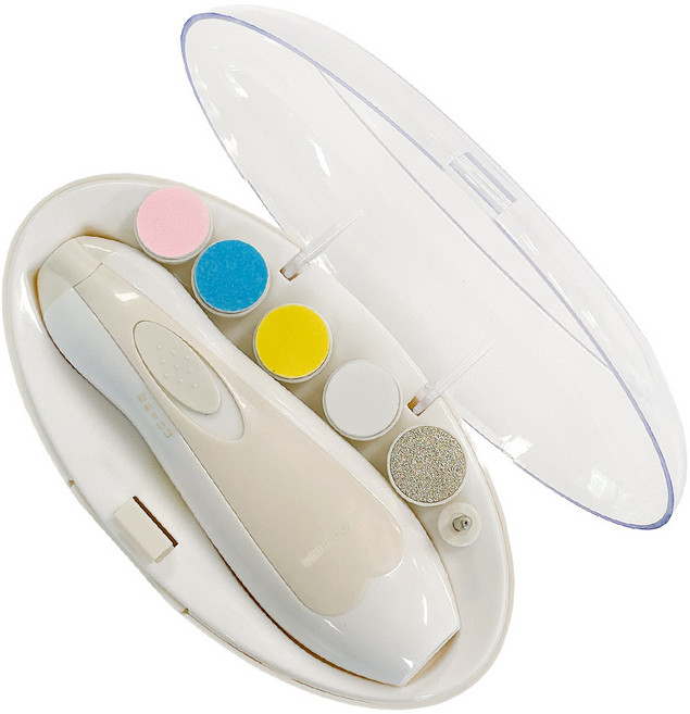 베베코지 신생아 아기 손톱 네일 트리머 유아, 아이보리, 1개