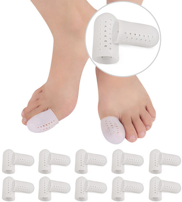 엄지 발가락 골무 A타입 화이트, 20개