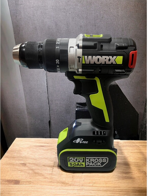 威克士WORX 20V鋰電無刷3段衝擊鑽 WA4299工具箱 WU377, 1個, 空主機一台(可寄超商)