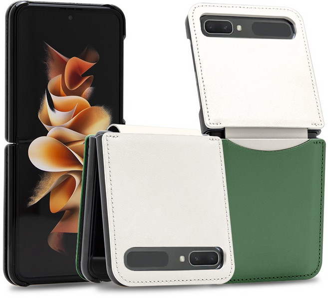 폰누리 피오리나 가죽 힌지보호 휴대폰 케이스