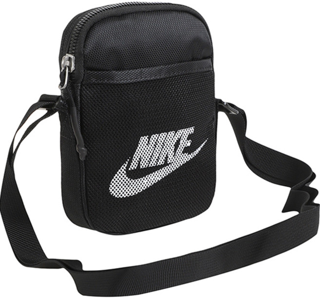 나이키 NSW HERITAGE CS B BAG S + 마스크, 블랙, 1개