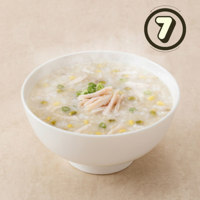 섬죽 닭녹두죽 300g x 7개