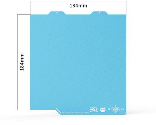 BIQU 팬더 빌드 플레이트 CryoGrip Pro 프로스트바이트 스프링 스틸 양면 텍스처 BambuLab P1P P1S A1 X1 3D 프린터용, 23)2ps, A1 mini