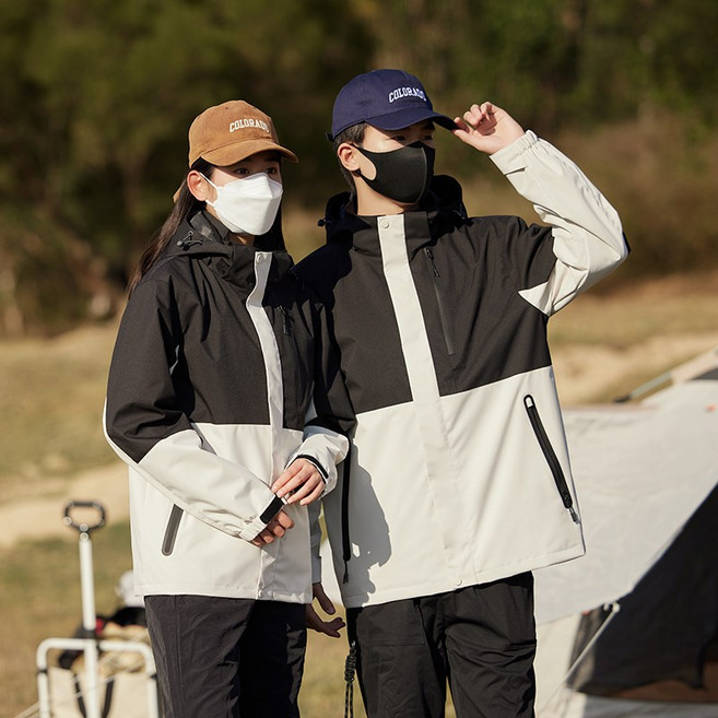 아워리빙 마스킹쉘 후드 남녀공용 경량 집업 바람막이