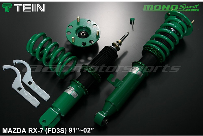 TEIN MONO SPORT MAZDA RX-7 FD3S 91/~02/ 高低軟硬可調避震器組, 1個