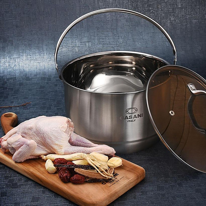 까사니 미니버켓 24cm(5L) 들통 찜기 곰솥