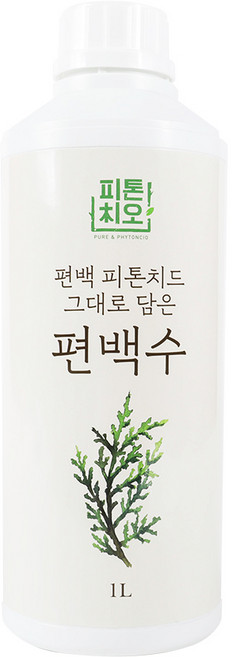 첨단환경 치유의숲 축령산 편백나무 100% 피톤치드수 편백수 탈취제 새집증후군 제거제, 1개