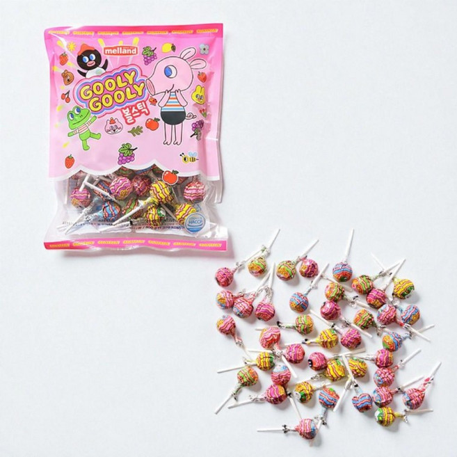 화이트데이 할로윈 막대 사탕 캔디굴리굴리볼스틱 (500g), 1개, 1g