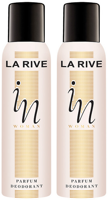 라리브 인 우먼 퍼퓸 데오드란트, 150ml, 2개