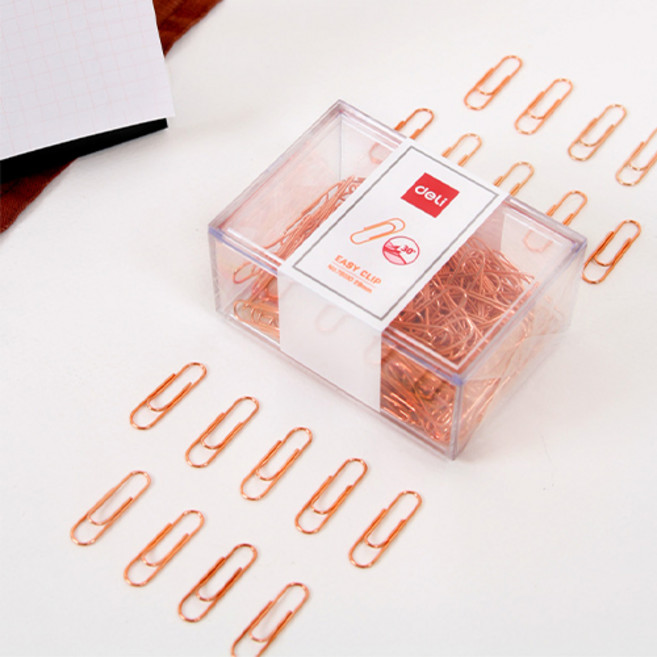 델리 로즈골드 클립 78510, 160개입, 4세트