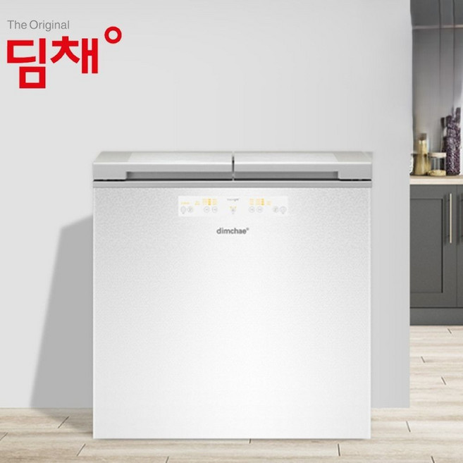 위니아 딤채 153L 2도어 뚜껑형김치냉장고 무료설치 폐가전수거, EDL16KBWAWT, 엘리스화이트