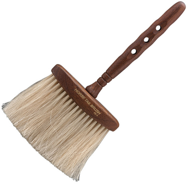 [Y.S.PARK] 말 솔 브러쉬(Horse Tail Brush) YS-504, 1개, 우드