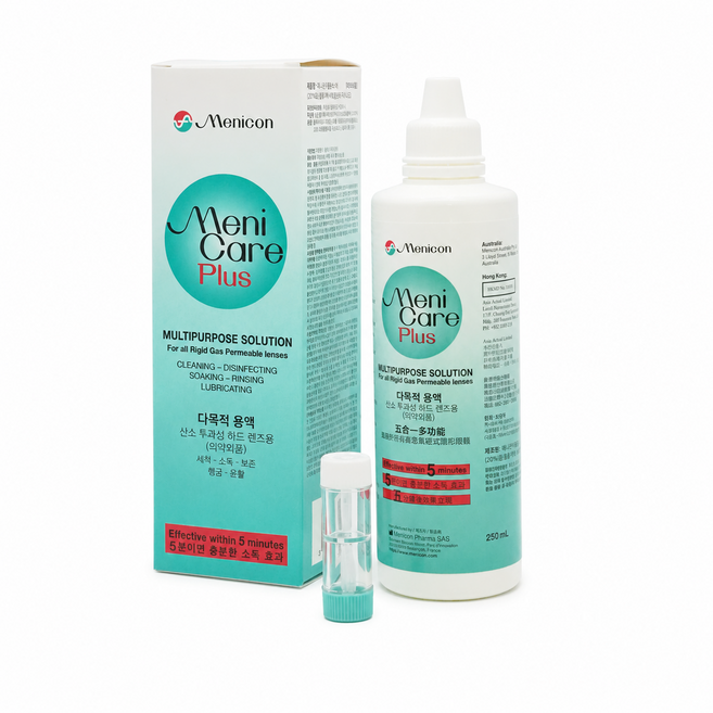 메니콘 메니케어 플러스 하드렌즈 드림렌즈 다목적액, 1개, 250ml