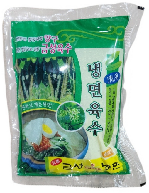 금성 냉면육수 400g, 5개