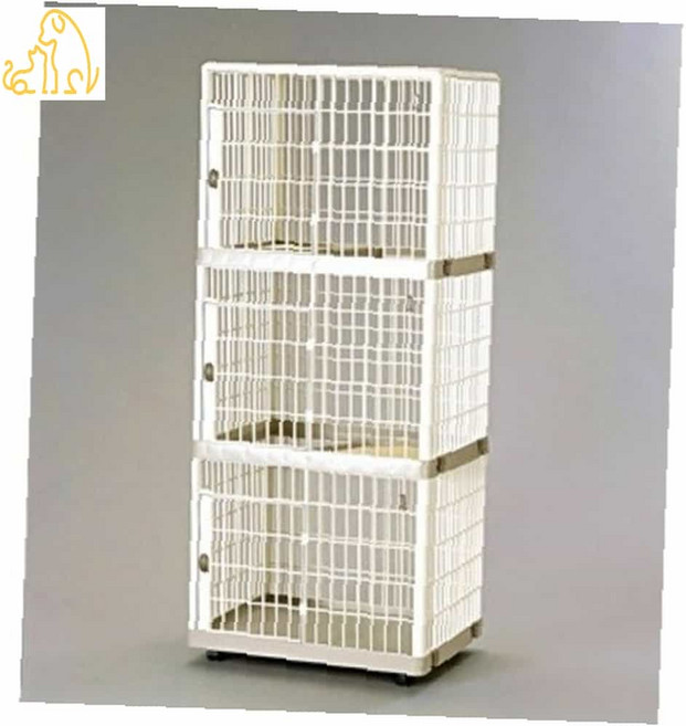 magic 아이리스플라스틱 고양이 3단장 고양이철장