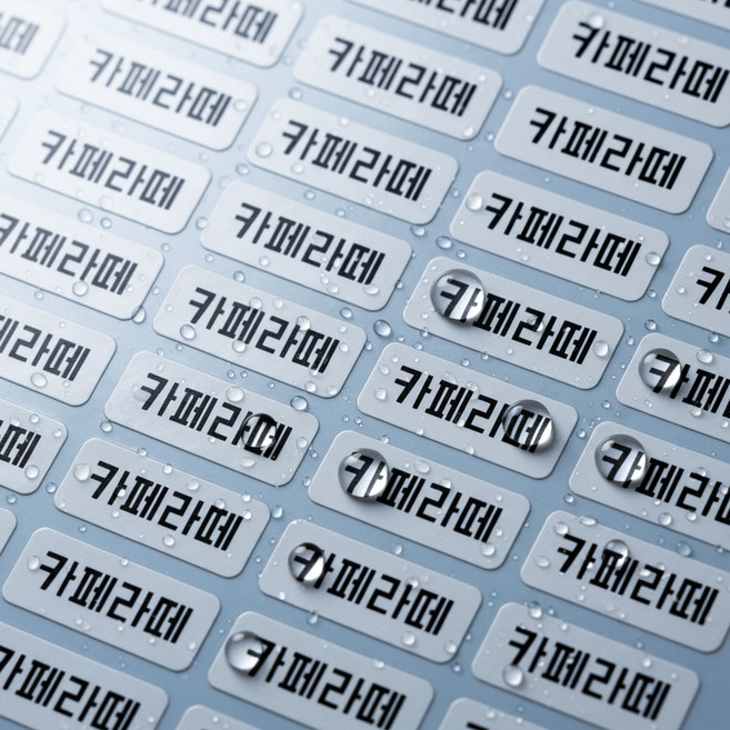 주문제작 메뉴스티커 배달스티커 리뷰스티커 소형(1120개)