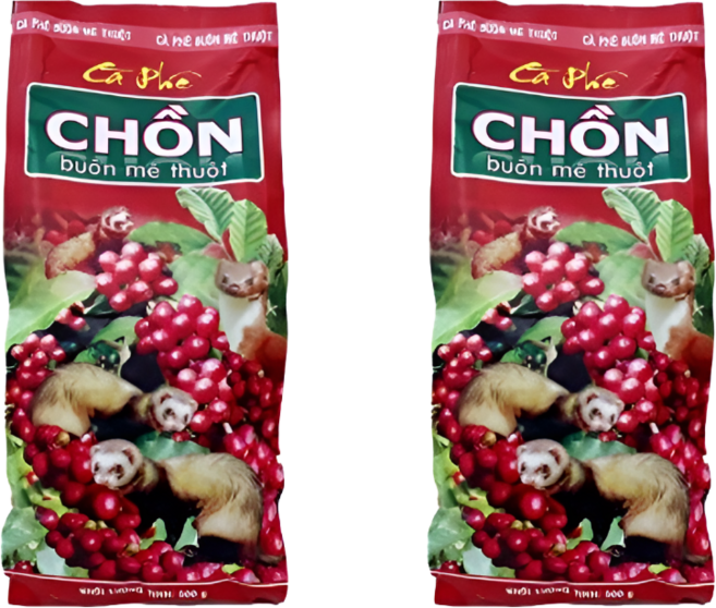 베트남 Buon me thuot 족제비 커피 - Ca phe buon me thuot, 500g, 2개, 핸드드립