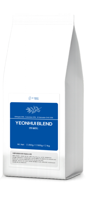 스페셜티원두커피 연희블렌드(에티오피아첼바+콜롬비아수프리모+엘살바도르) 고소한원두 당일로스팅, 1kg, 1개, 홀빈(분쇄안함)