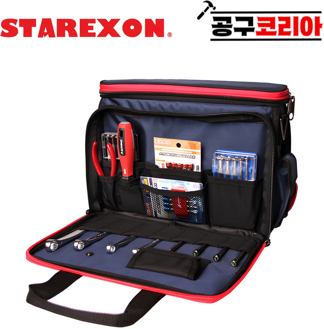 스타렉슨 공구가방 툴백 공구집 TB-1511 30포켓 어깨끈