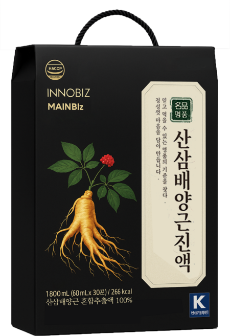 청록당 발효배양산삼액 산삼배양근 진액, 1박스, 1.8L