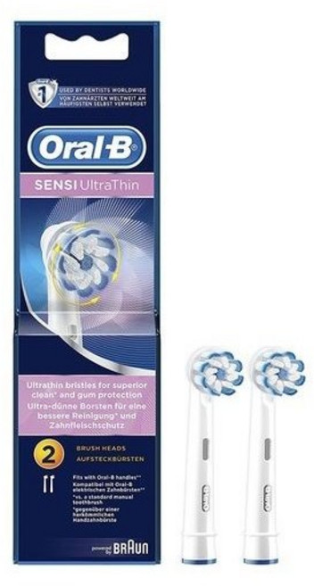 오랄비 센시 울트라씬 칫솔모 4p, 2개, EB60-2