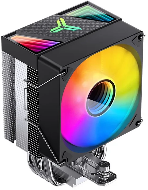 Jonsbo CPU 쿨러 4 히트 파이프 공기 라디에이터 ARGB PWM 냉각 선풍기 PC 방열판 인텔 LGA 1700 115X AM4, 01 CR-1400 V2 ARGB B, 01 기타