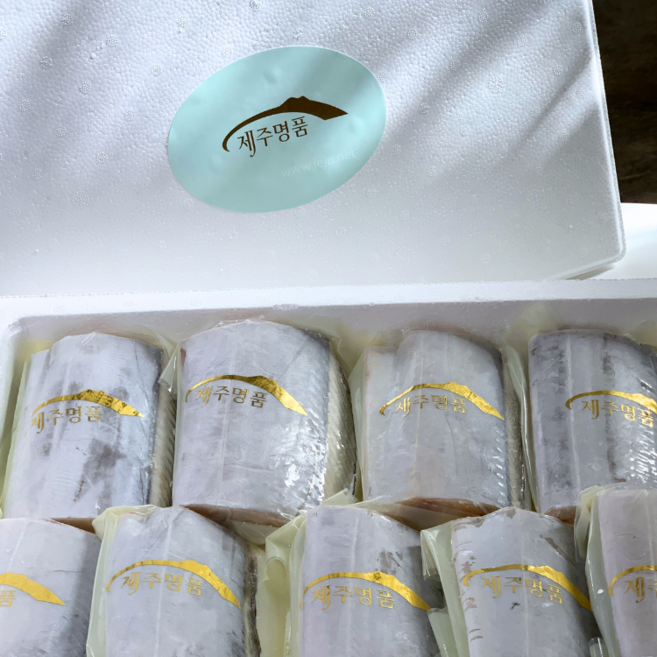 청정 제주바다 은갈치 특대, 1개, 500g 2마리(8팩)