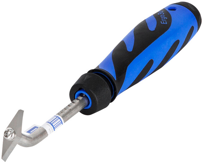 길이조절 타일줄눈제거기 백시멘트메지제거 줄눈공구, 대폭다이아몬드형, 1개