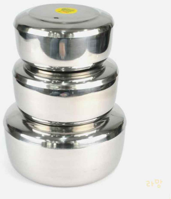 라망 스텐 밥 보관통 반찬, 1호