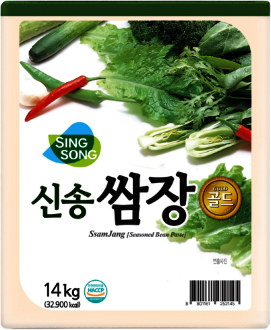 신송 쌈장 14kg 지함(종이박스), 1개