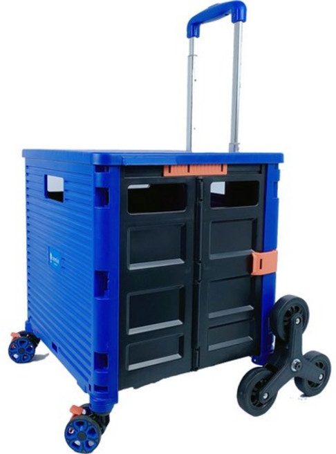 소미아 프리미엄 만능 클라이머 카트 + 뚜껑, blue, 1개