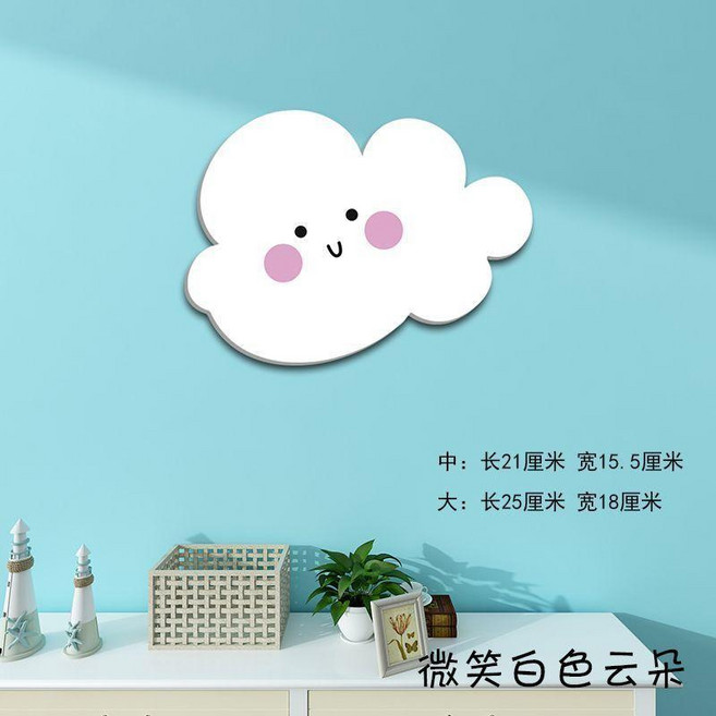 無標題 牆貼 防撞牆貼 牆面裝飾3d立體防撞牆貼兒童房卡通牆貼紙自粘臥室溫馨背景牆牆圍, A245雪弗板5mm+亮膜,小號