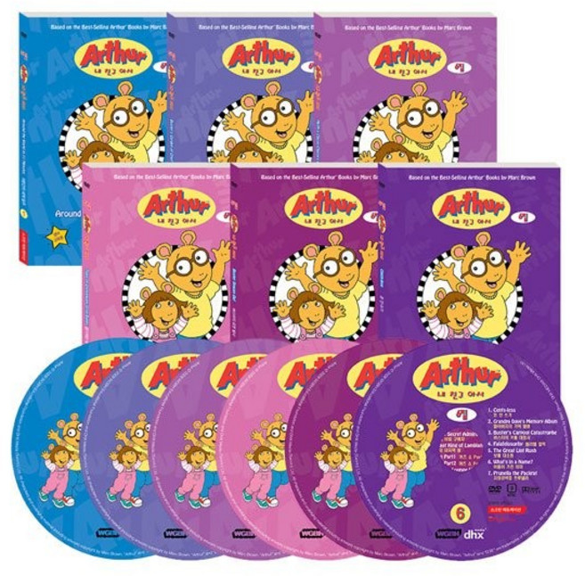 [DVD] Arthur 아서 6집 6종세트, 없음