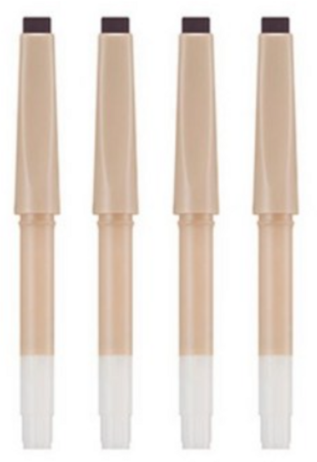 미샤 퍼펙트 아이브로우 스타일러 교체용, 레드브라운 색상, 8개