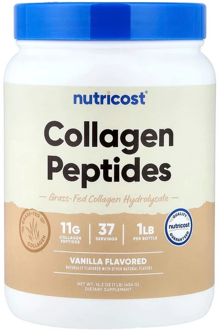 Nutricost 콜라겐 펩타이드 바닐라 454g(1lb) NCS-67062, Nutricost, 콜라겐 펩타이드, 바닐라, 454g, 454g, 1개 - 쿠팡